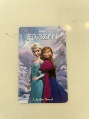 Disney Frozen Elsa & Anna Kids Novel - Blue and Pink